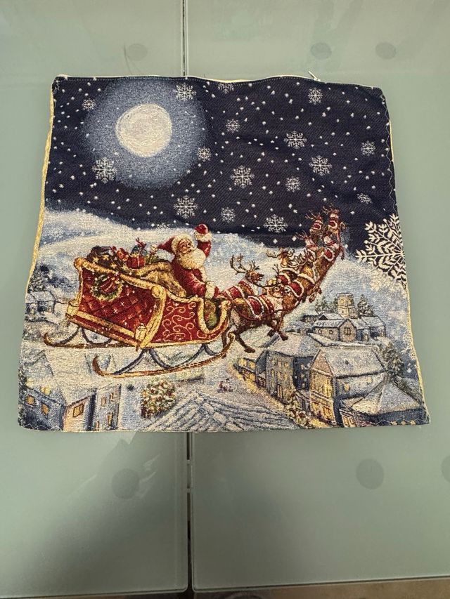 2 copricuscini natalizi