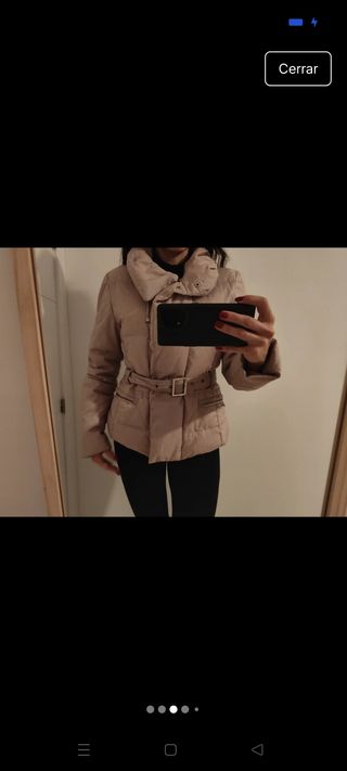 Último precio Abrigo ligero Purificación García