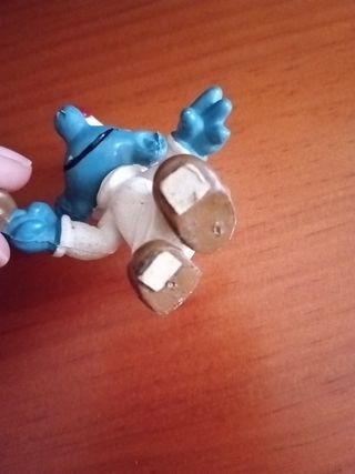 Figura PVC pitufos dormilón 
