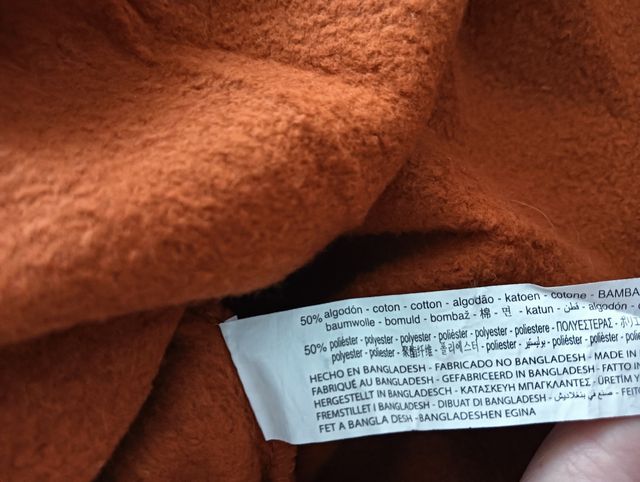 Sudadera Zara oversize talla L