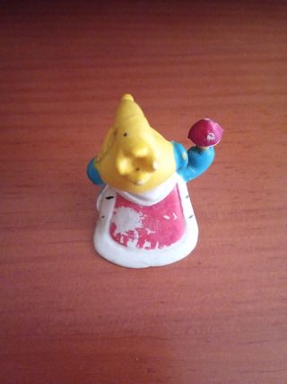 Figura PVC pitufos rey pitufismo