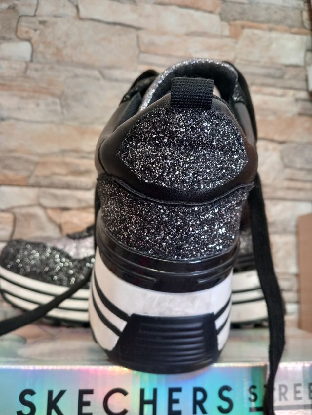 Scarpe donna glitter n39