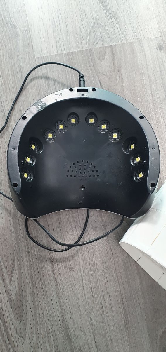 Lampara led para uñas