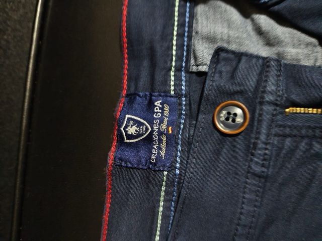 Pantalon chino GPA azul marino