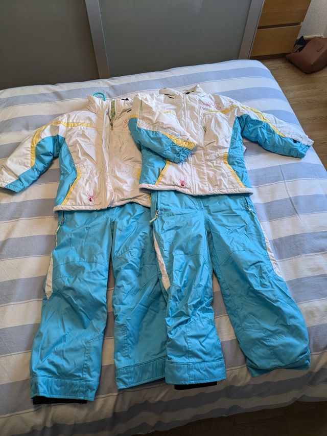 Dos conjuntos esquí talla 6, 110