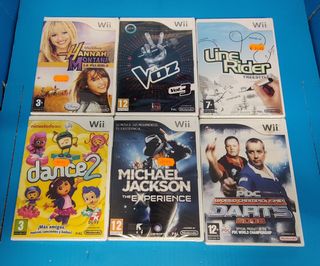 PRECINTADO juegos Nintendo Wii ESP