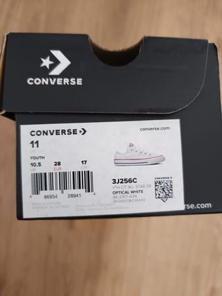 Zapatillas Converse talla 28