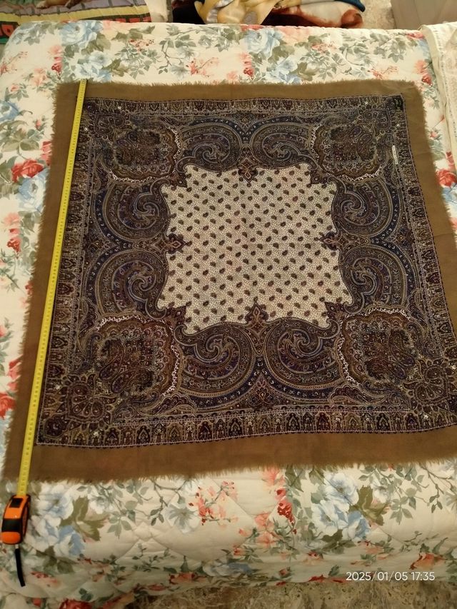 Foulard sciarpa pashmina vintage Bonetti