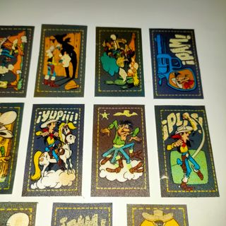 14 CROMOS PEGATINAS SIN PEGAR LUCKY LUKE MATUTANO 