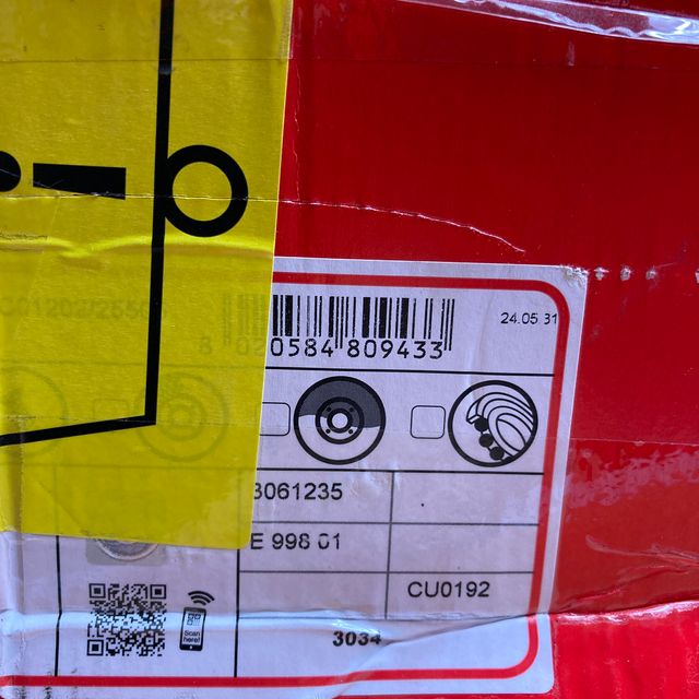 Disco freno posteriore Brembo 08.8094.30. 594377