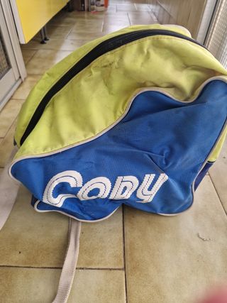 Patines artisticos 4 ruedas vintage con su bolsa