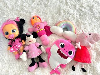 Lote juguetes peluche