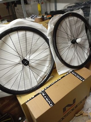 Coppia ruote nuove carbonio per Gravel