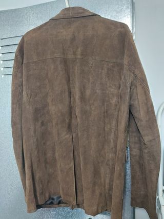 Chaqueta 100x100 ante de caballero 