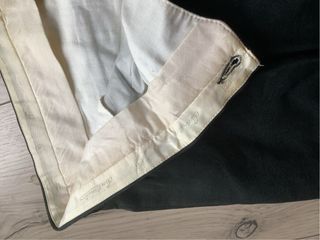 Pantalone classico verde scuro in lana