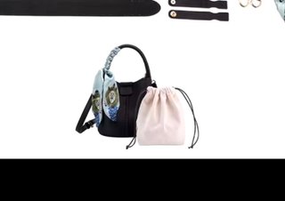 Bolso echéis a mano de cuero cup