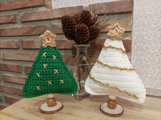 Árbol de navidad decoración crochet