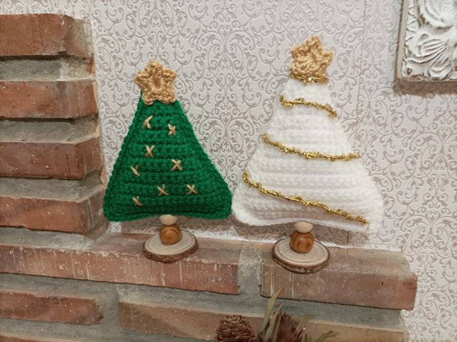 Árbol de navidad decoración crochet