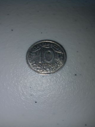 Moneda 10 céntimos 1959