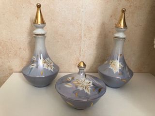 Conjunto de tocador de porcelana