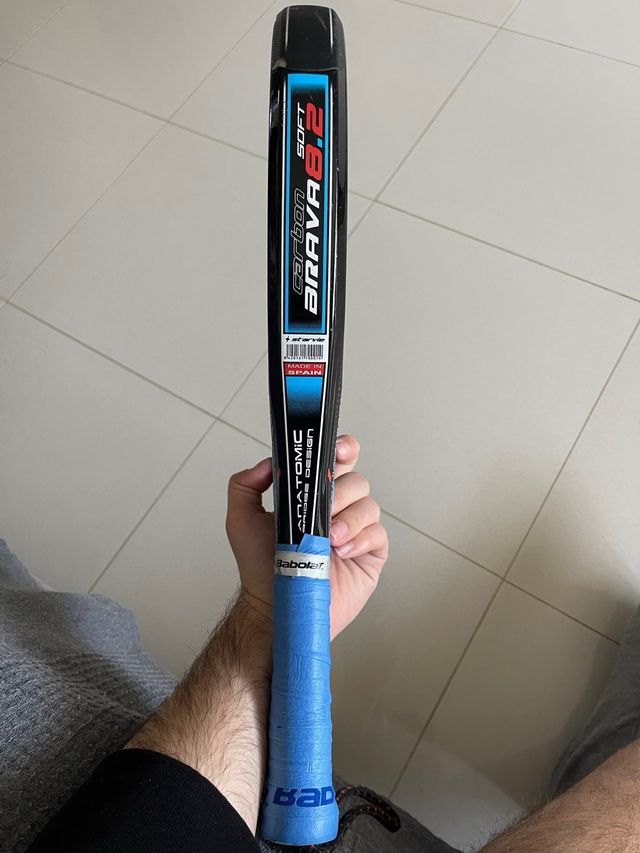 PALA DE PADEL CARBON BRAVA 8.2 SOFT