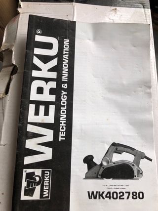 Cepillo madera electrico