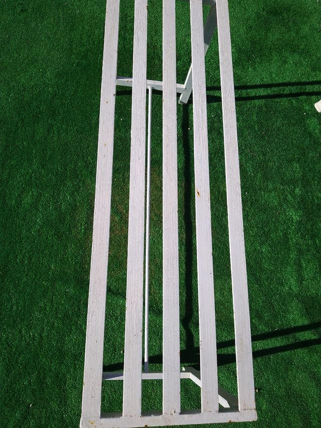 Banco de hierro patio