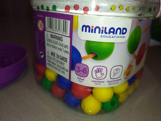 Miniland Educational de 100 bolas