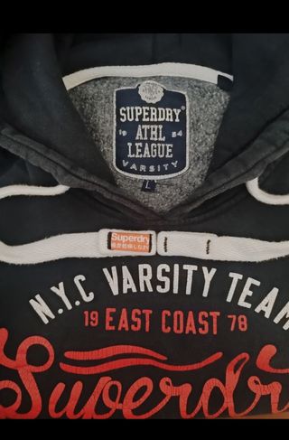 SUDADERA SUPERDRY TALLA L MUJER