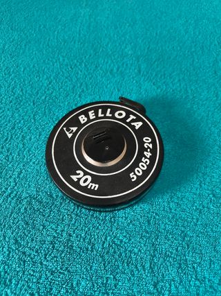 Cinta métrica Bellota 20 metros.
