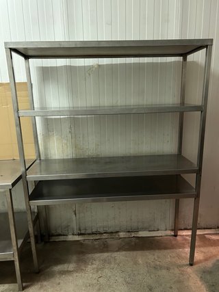 Estanteria de acero inoxidable
