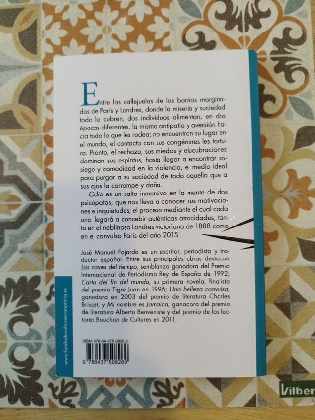 Odio de José Manuel Fajardo. Política. Sociedad.