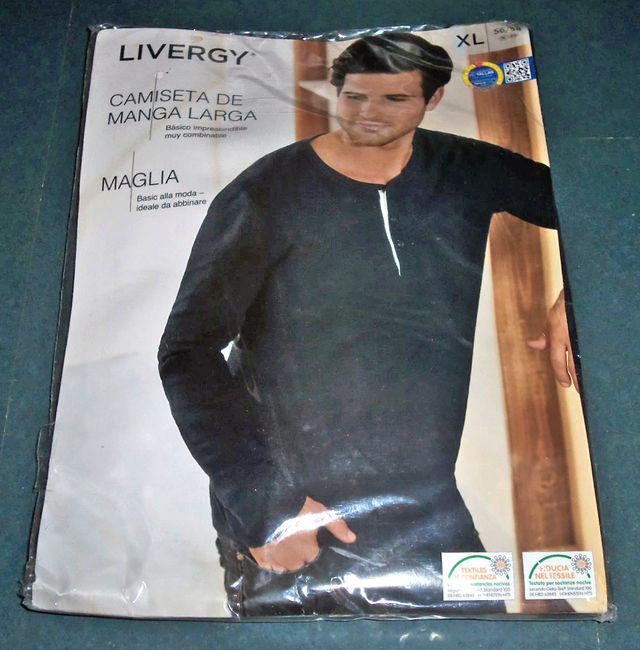 CAMISETA Manga Larga LIVERGY XL - ¡NUEVA!