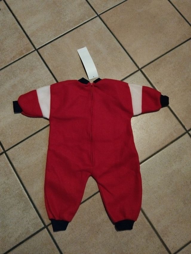 Tutina felpata neonato nuova