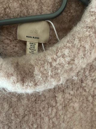 Jersey oversize de Lana de H&M. Talla XS