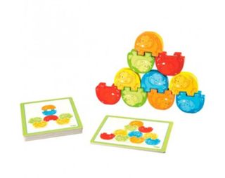 JUEGO MADERA apilar construir +2 años