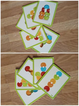 JUEGO MADERA apilar construir +2 años