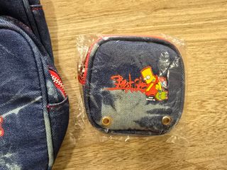 Conjunto Bandolera + monedero bart simpsons 1