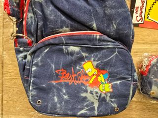 Conjunto Bandolera + monedero bart simpsons 1