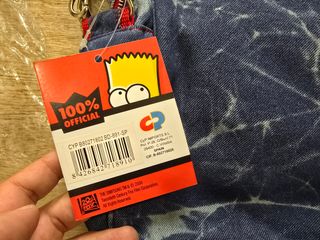 Conjunto Bandolera + monedero bart simpsons 1
