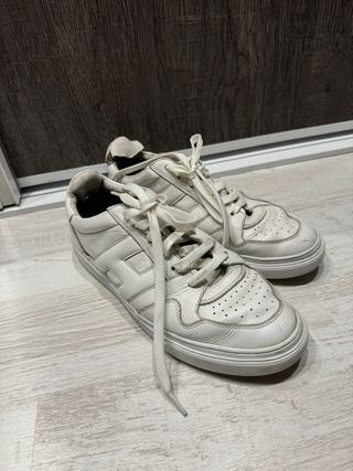 Zapatillas Hogan Blancas Básicas - Talla 41