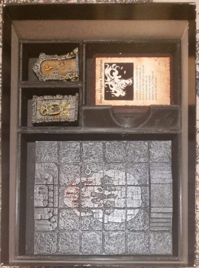 Inserto Heroquest El Retorno del Brujo