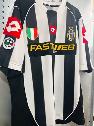 Camiseta de Fútbol Original Juventus 2002