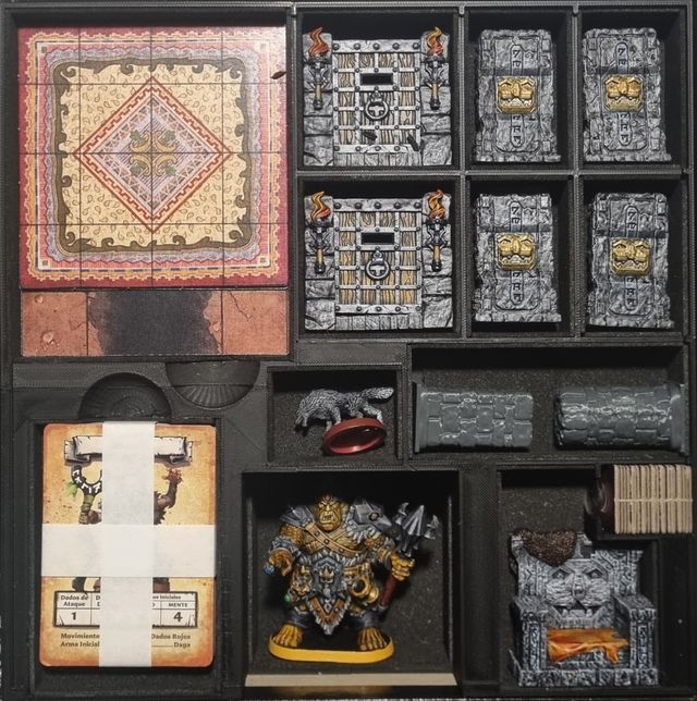 Inserto Heroquest La Horda del Ogro