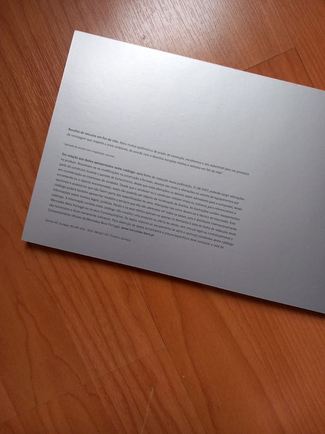 Catálogo Mercedes Benz Classe C