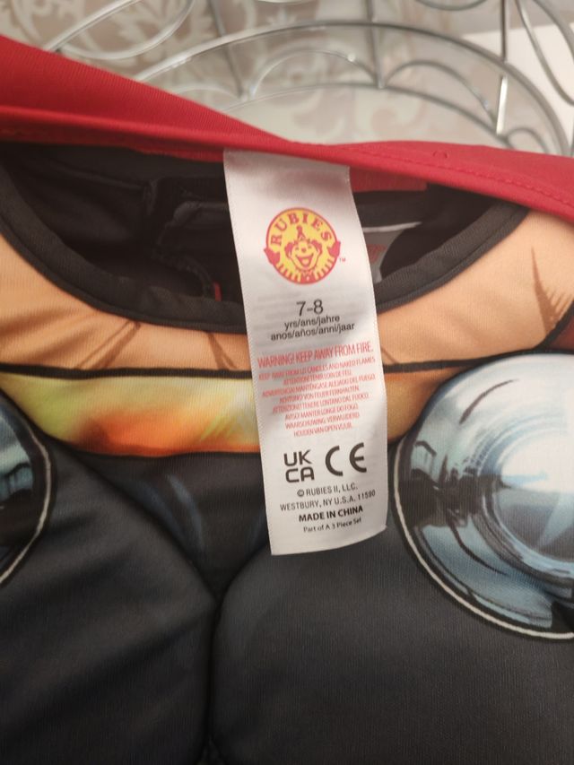 Disfraz infantil Thor