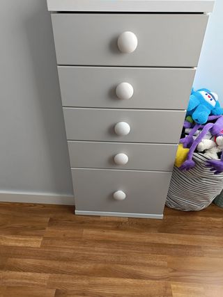 CAMA NIDO INFANTIL y CAJONERA ALTA