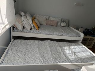 CAMA NIDO INFANTIL y CAJONERA ALTA