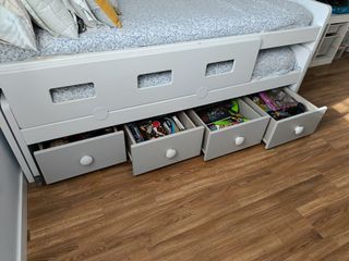 CAMA NIDO INFANTIL y CAJONERA ALTA