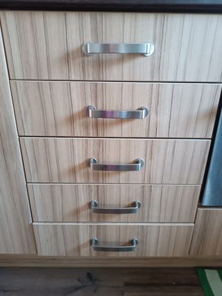 Tiradores muebles cocina